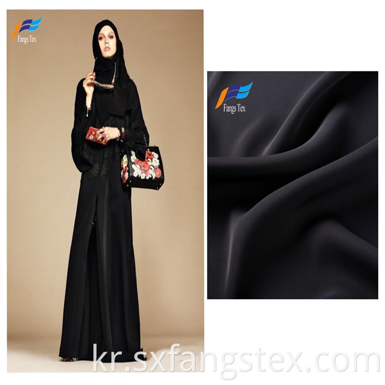 100% polyester abaya fabric